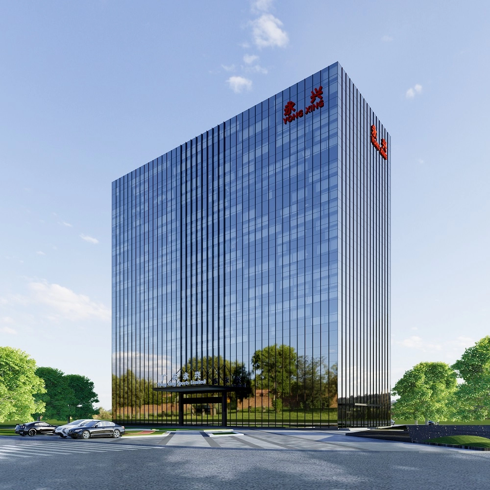 Novaneon은 Guangdong Yongxing Building의 외관 조명 프로젝트를 수주했습니다.